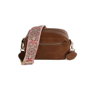 Around Town Crossbody Bag in Coffee