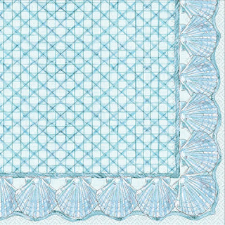 Blue Shells Cocktail Napkins