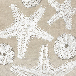 Beach Treasures Starfish Cocktail Napkins