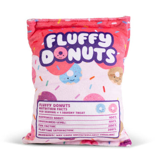 Fluffy Doughnuts Squishy Snacks Sensory Toys