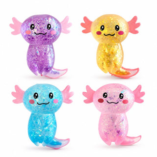 Sparkly Axolotl Squish Toy
