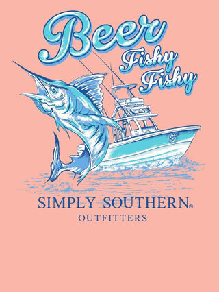 Fishy Cocktail Short Sleeve T-Shirt