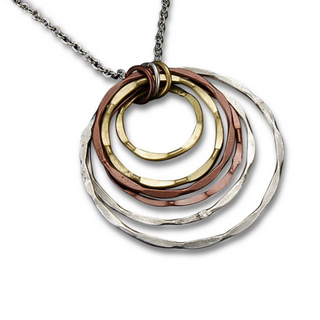 Layered Circle Banjara Necklace