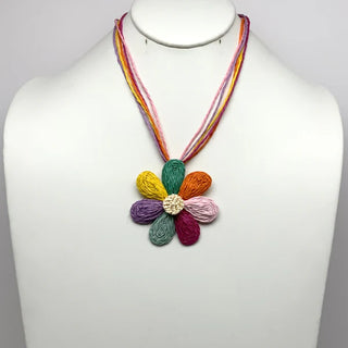 Floral Life Necklace in Multi