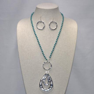 Drifting On Through Necklace Set