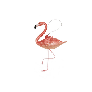 Flamingo Beaded Ornament