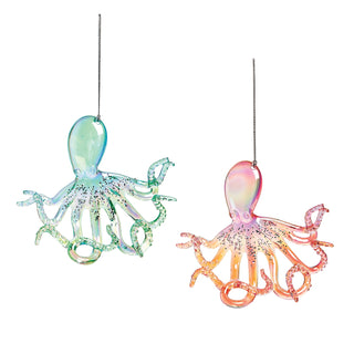 Sparkling Octopus Ornament *2 Colors*