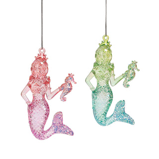 Sparkling Mermaid Ornament *2 Colors*