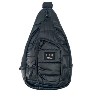 Lulu Mac Sling Bag in Black