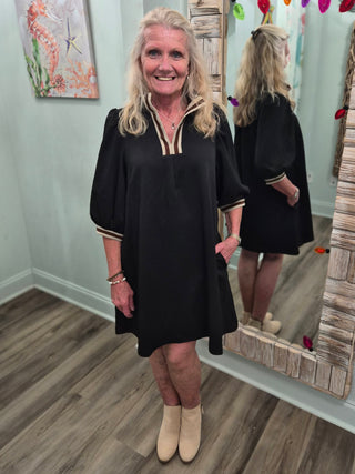 What Happens Next Dress In Black