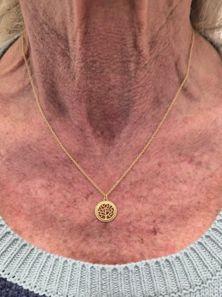 Sea La Vie Flourish/Tree of Life Necklace