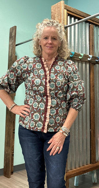 What I'm Saying Top In Wine Mix