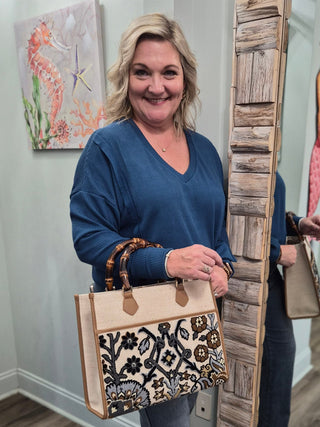 Luna Tote in Guerard Estate