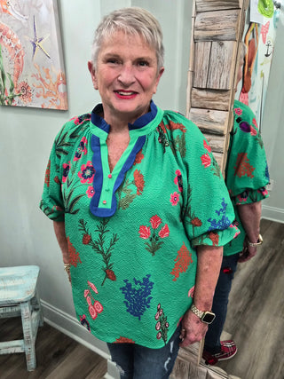 Sweet Botanica Top In Island Green