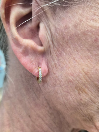 Sunrise Hoop Earrings