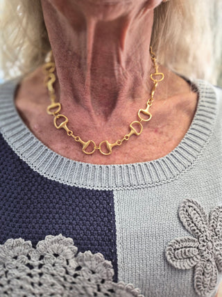 Susan Shaw Horse Bit Necklace