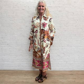 Maude Vivante Eliza Dress in Misty Ferns