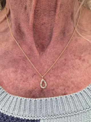 Sea La Vie Make A Wish/Flame Necklace