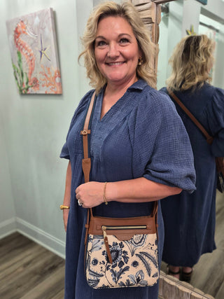 Minka Crossbody In Serpentine