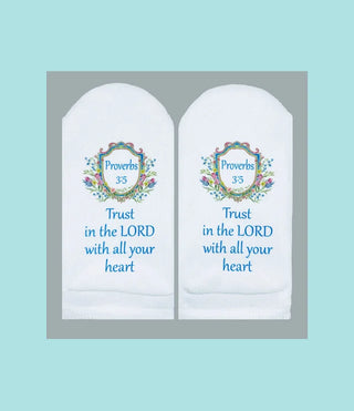 Standing on the Word Trust In The Lord Sock