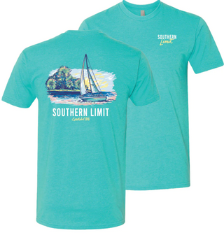 Southern Limit Sailboat Men's Tee