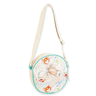 Under The Sea Round Crossbody in Sea Life