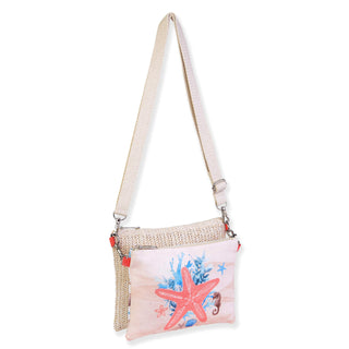 All I Need Crossbody in Starfish Shells