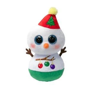 Bobble Snowman Beanie Baby