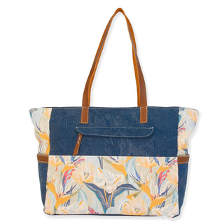 Kendall Canvas Floral Tote