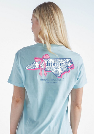 Home For You NC Short Sleeve T-Shirt In Ice