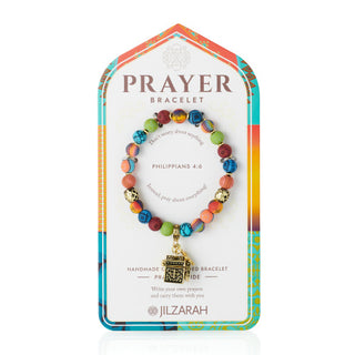 Gold Prayer Bracelet - Multi