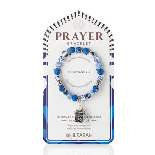 Prayer Bracelet - Blue