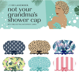 Lemon Lavender Not Your Grandmas Shower Cap