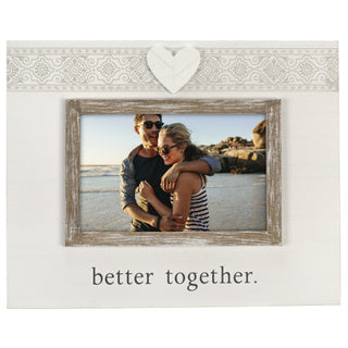Rustic Better Together 4X6 Picture Frame