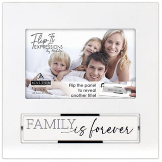 Family is Forever Flip It 4X6 Frame