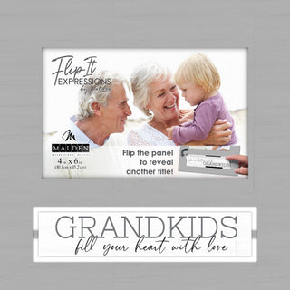 4X6 Grandkids Flip-Its Picture Frame