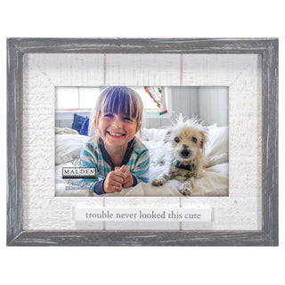 Trouble Never Looked this Cute Photo Frame
