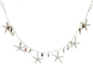 Starfish Garland in Natural