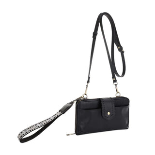Tipping Point Convertible Crossbody Bag in Black