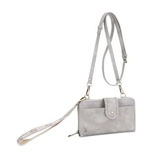 Tipping Point Convertible Crossbody Bag in Gray