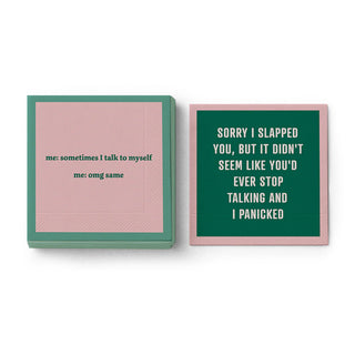 Talk to self Paper Napkins