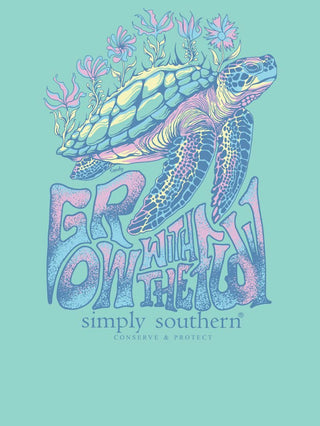 Youth Grow With The Flow Turtle Tracker Short Sleeve T-Shirt