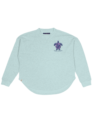 Turtle Tracker Pullover - Ocean