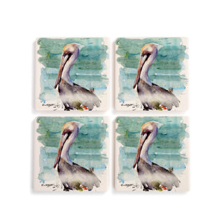 Pelican Coasters Set of 4