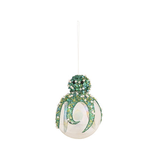 Green Shimmer Octopus Ornament