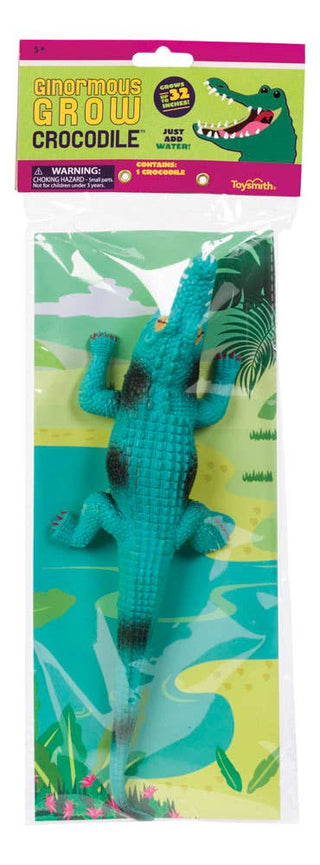 Ginormous Grow Crocodile, 32-Inches, Assorted Colors