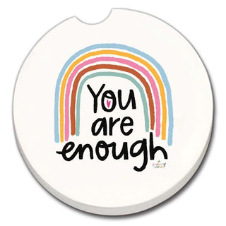 You Are Enough - Bulk Car Coaster