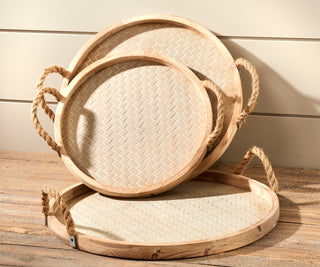 Nesting Trays with Hemp Handles *3 Sizes*