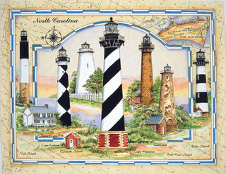 Coastal Lighthouses of North Carolina Puzzle