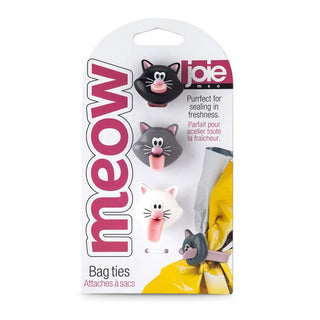 Meow Bag Ties 3 Pack